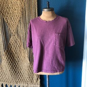 Madewell cropped T-shirt
